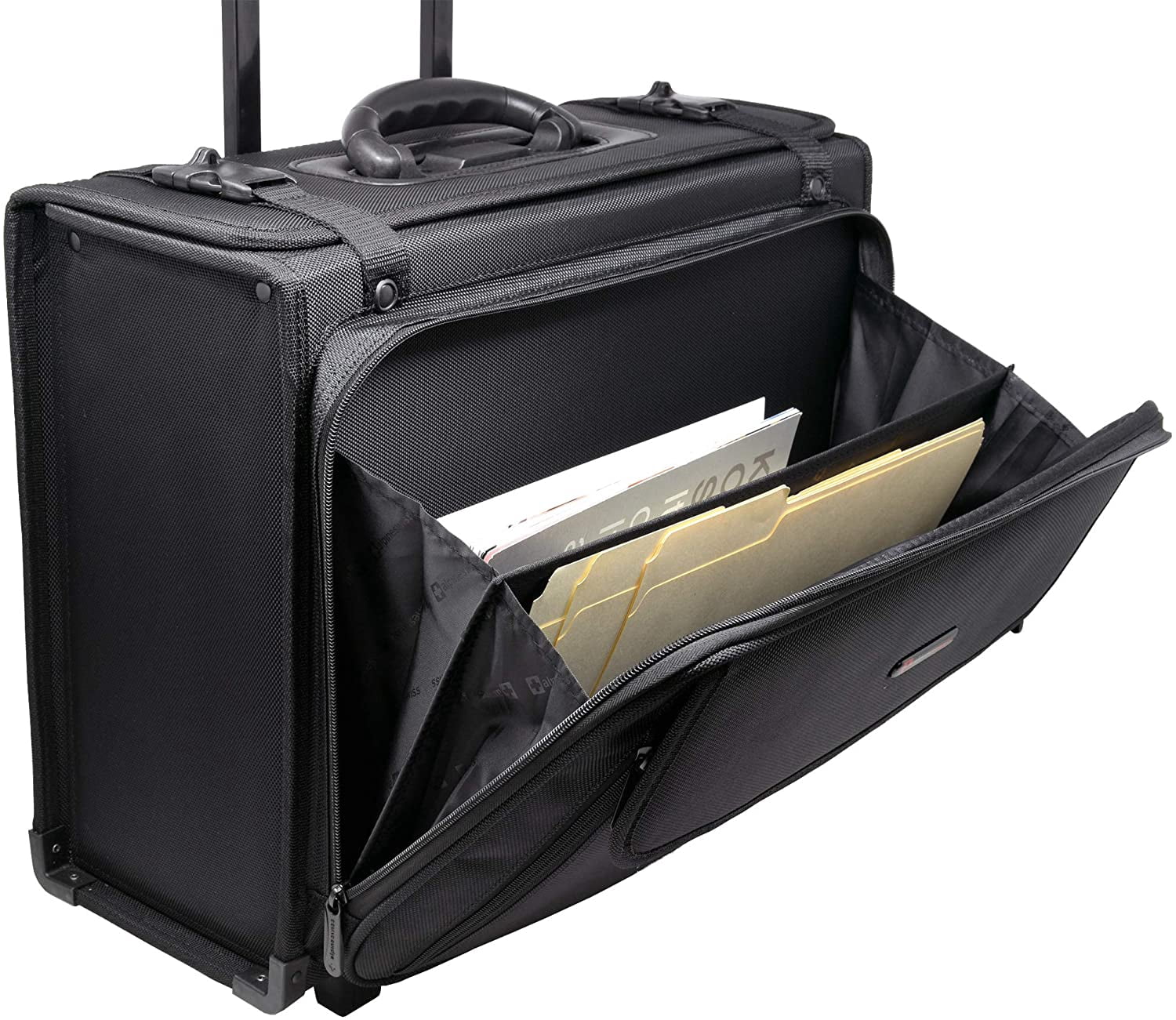 IYEFENG Rolling Briefcase Hard Side 