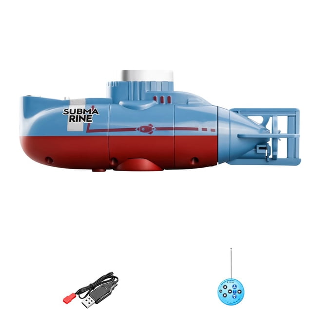 Newest Mini RC Submarine 6 Channel Remote Control Boat Ship Waterproof Diving Toy Simulation Model Gift For Kids