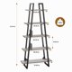 thumbnail image 2 of Yeshouse estantería de 5 niveles 2024, madera rústica estilo escalera, diseño industrial, ideal para sala, dormitorio u oficina en casa, 2 of 5