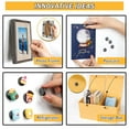 thumbnail image 5 of 30Pack Magnets for Crafts with Adhesive Backing, Round Disc Magnets for Refrigerator Button DIY Cup Tiny Magnet Craft Hobbies, Science Projects, 5 of 6