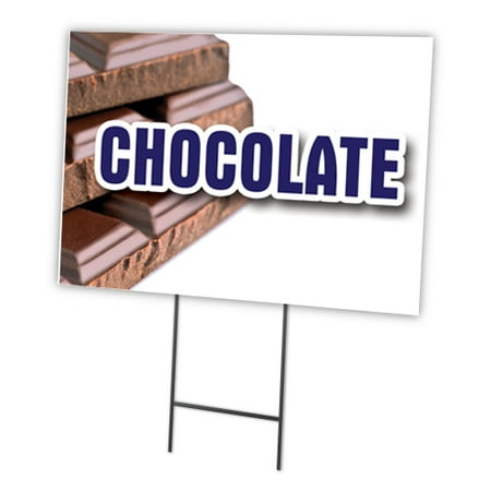 BANANA SPLITS 12"x16" Yard Sign & Stake outdoor plastic coroplast window