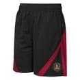 thumbnail image 2 of Youth Outerstuff  Black/Red Atlanta United FC Color Blocked Shorts, 2 of 4