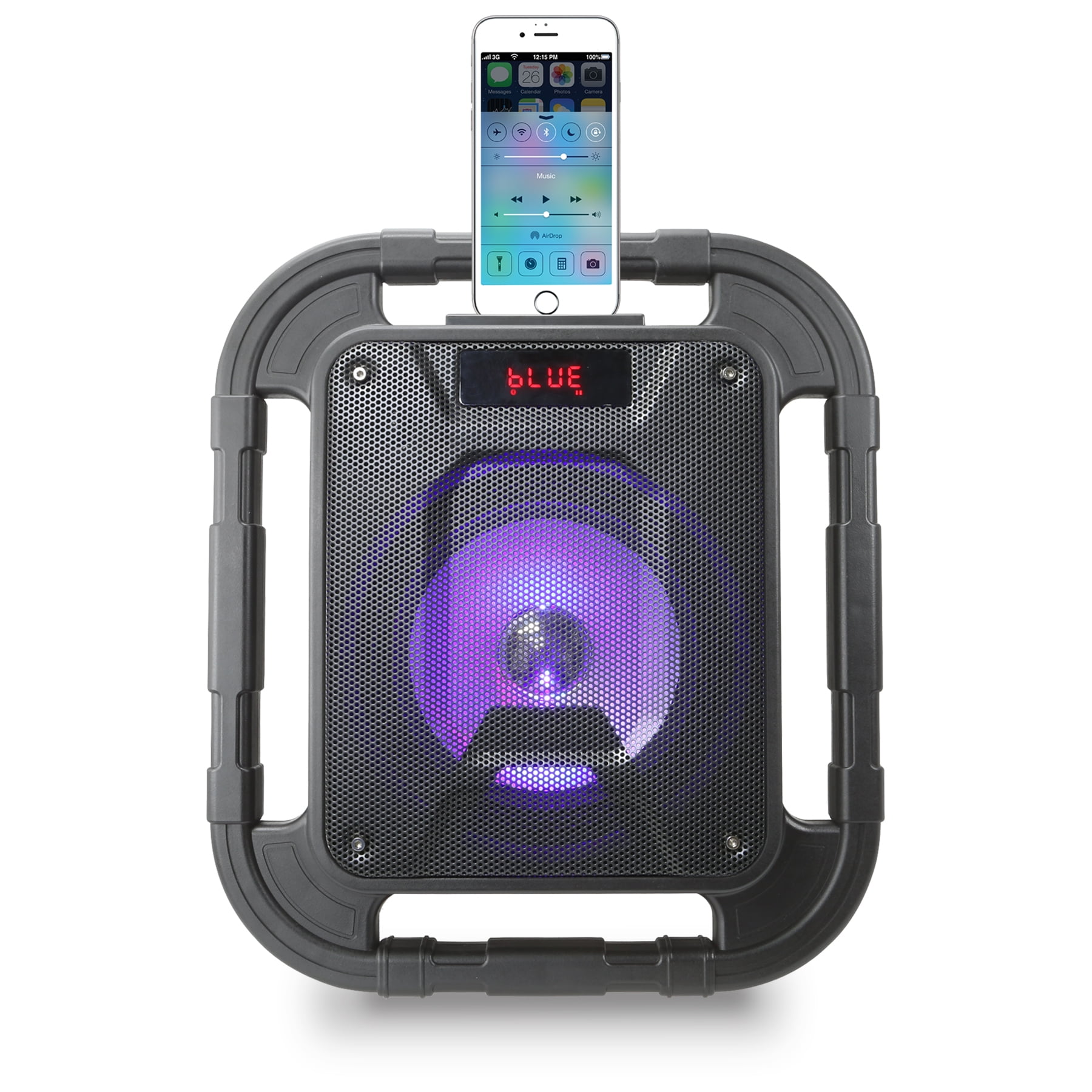 iLive Portable Bluetooth Speaker Black ISBW519B with FM Radio