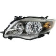 thumbnail image 4 of Headlight Left and Right Black Housing For 2009-10 Corolla Sedan S XRS Model, 4 of 12
