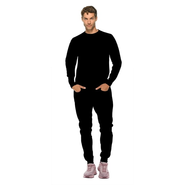 Sweatsuits 2Pcs Sets Unisex Sweatshirt and Sweatpant Tracksuit for Women Mens Tracksuit Sets