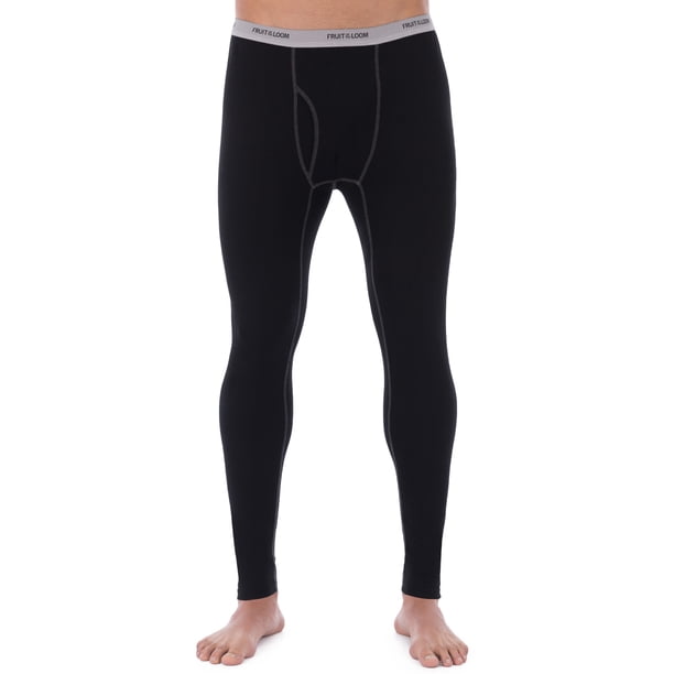 mens fruit of the loom thermal pants