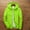 Green, variant on Kids Youth Boys Girls 𝖶aterproof Hooded Rain Jacket Raincoats Lightweight Windbreaker Fall Outdoor Casual Outerwear Coat