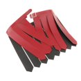 thumbnail image 5 of Roman Skirt Nightclub Skirt Length 38cm Pu Leather Roman ostu red, 5 of 9