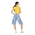thumbnail image 5 of Forever 21 Women's Short Sleeve Brazil Soccer Ringer Tee Shirt, Sizes XXS-XXL, 5 of 6
