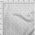 thumbnail image 3 of oneOone Velvet White Fabric Geometric Fabric For Sewing Printed Craft Fabric By The Yard 58 Inch Wide, 3 of 5