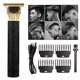 thumbnail image 1 of Cortadora de pelo dorada recargable para hombres, Afeitadora eléctrica de empuje T9, cortadora de pelo Calvo, máquina Blendjet Fickmachine para barbero, 1 of 4