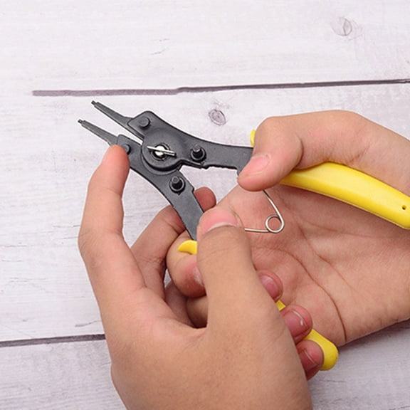 SEWCHICS Engineer Pliers Circlip Pliers Metal 1 Set