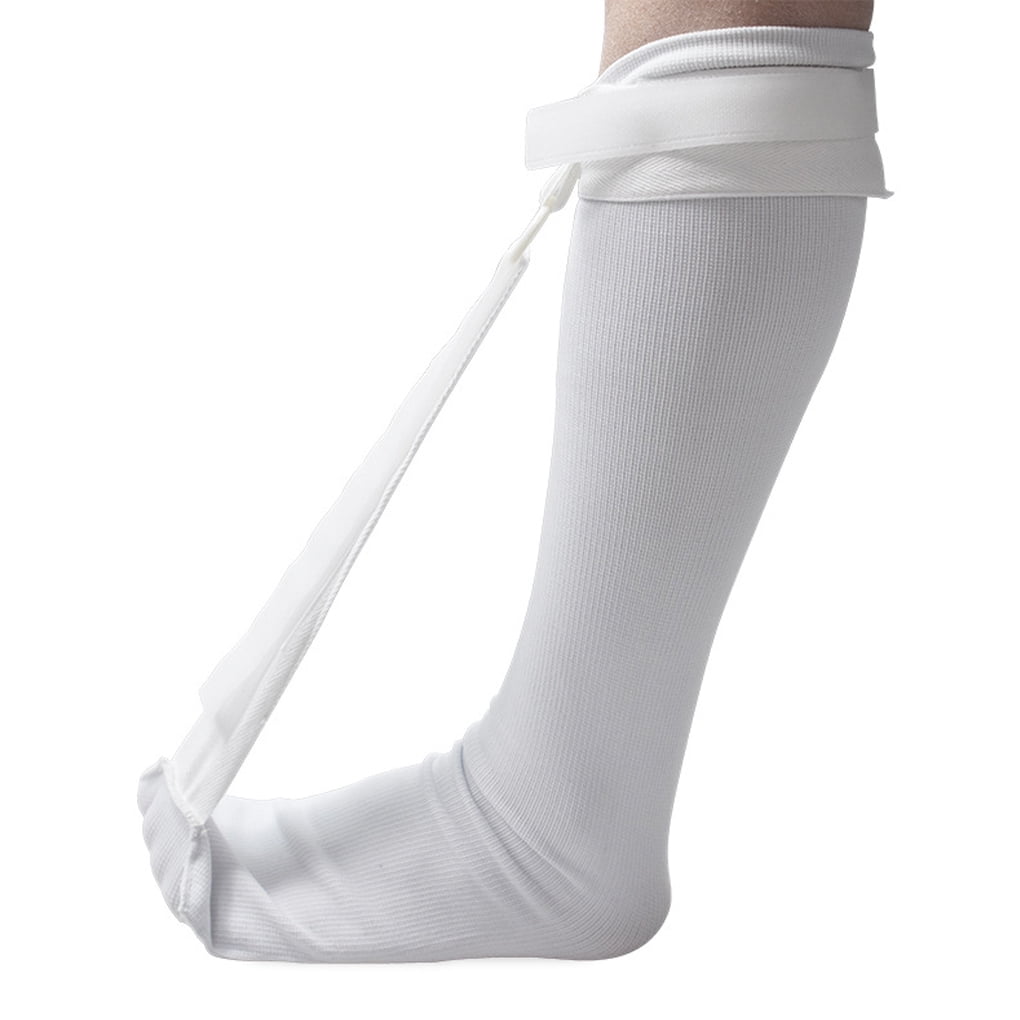 Guardoinrt Bas de Compression Bas de Douleur au Talon Portables Confortables Soins des Pieds Blanc m