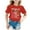 Red, variant on ibiyuan First Day Of School Clothes for Girls Short Sleeve Shirts Back To School Outfits for Girls Boys T-Shirt Pencil Graphic Tee Tops Lightweight Happy Kindergarten 1st Grade
