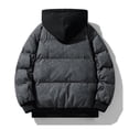 thumbnail image 6 of Sexlip Womens Puffer Jacket Winter Warm Coats Hooded Quilted Jackets with Double Pockets Casual Fashionable Parkas Black XL, 6 of 9