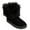B-Black Micro/Fur, variant on Sugar Womens Radient Faux Suede Cozy Winter & Snow Boots