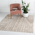 thumbnail image 1 of Unique Loom 3147133 8 x 8 Pi Orford Portland Carré Tapis&44; Tan, 1 of 1