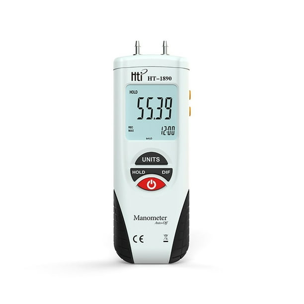 Hti Lcd Mini Manómetro Digital Manómetro Diferencial Medidor De Presión De Aire ± 2Psi Rete