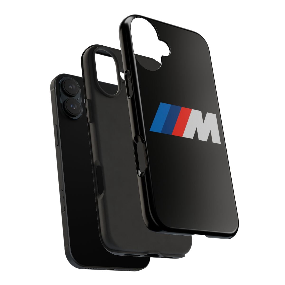 iPhone Tough Case - M Performance Stripe Racing Inspired Design BMW - iPhone 16 Plus