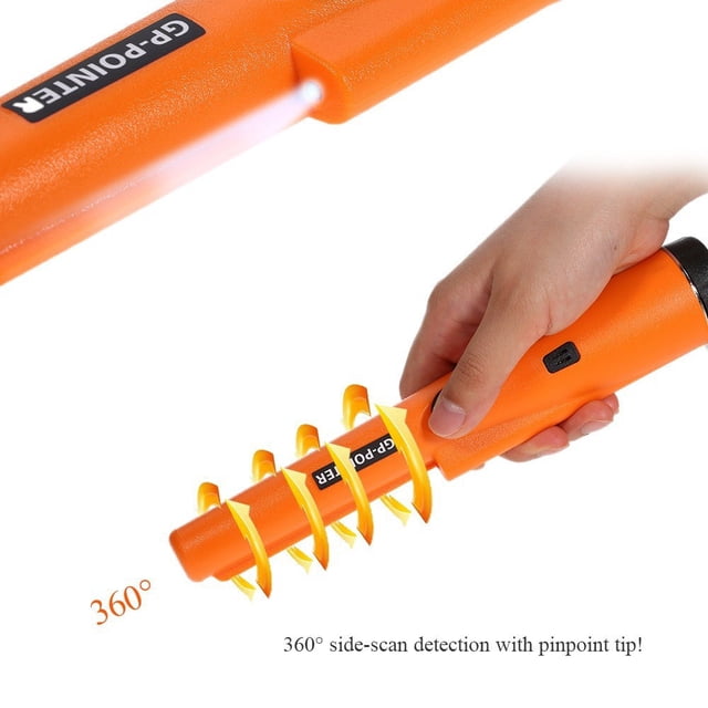 Detector de metales Pinpointer IP66 a prueba de agua mano caza del tesoro ACTIVE