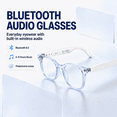 thumbnail image 6 of GenXenon Smart Bluetooth Sunglasses for Men Women,Audio Glasses with Photochromic Lenses,Open-Ear Speakers,Hands-Free Calls Music,UV Protection for Travel Work, 6 of 9