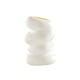 thumbnail image 2 of Pp florero maceta espiral forma florero arreglo floral contenedor Blanco Macarena florero moderno, 2 of 8