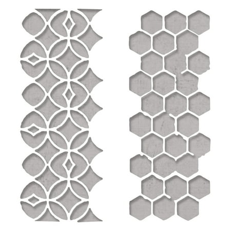 UPC: 0630454260424 | Sizzix Thinlits Die Set  Pattern Repeat by Tim Holtz