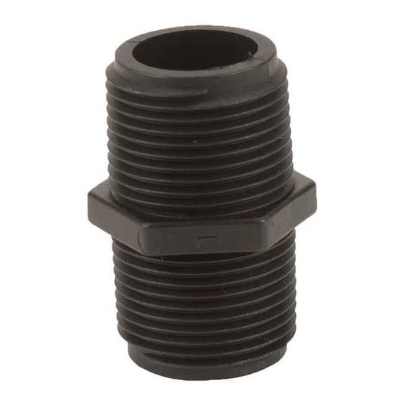Manufacturer Varies Hex Nipple, 3/4 in, Schedule 80, MNPT NIP075-SH