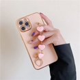 thumbnail image 1 of Plating Case Moto G62 G9 G8 Power E7 E6S Love Chain Funda De Silicona Suave Con Cadena Whit Para Teléfono, 1 of 4