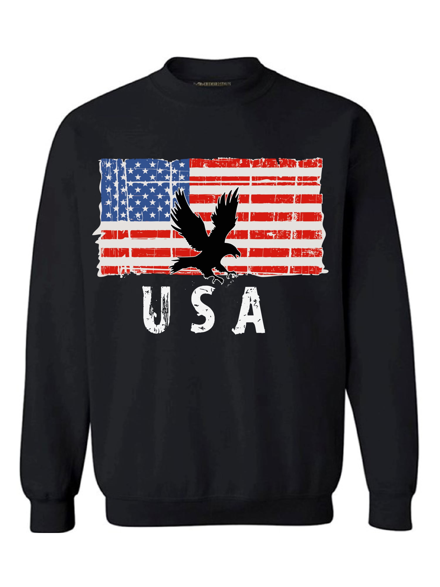 USA Flag Hooded Sweatshirt for Men Women. Eagle USA Men Women Hoodie 4th of July Party