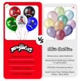 thumbnail image 4 of Globos de Latex Vision ED ML8888 Miraculous Ladybug Cat Noir 25 Unidades 12 Pulgadas, 4 of 4