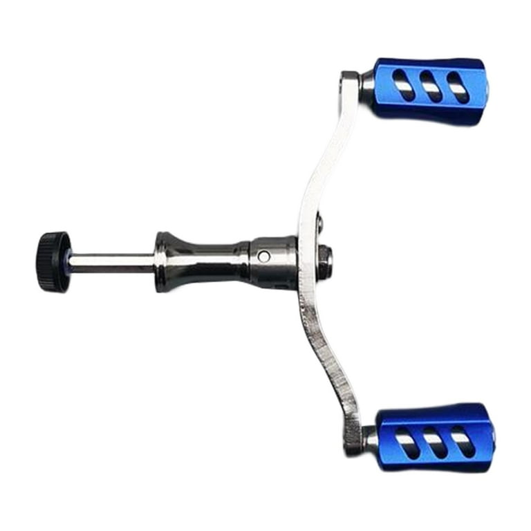 Metal Fishing Reel Handle Parts Lightweight Rocker for Fish Reel  Accessories Blue