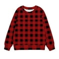 thumbnail image 4 of Uxgjfwu Long Sleeve Shirts For Boys Girls Crewneck Oversized Sweatshirt Kids Fashion Long Sleeve Pullover Tops 1-12 Years, 4 of 5