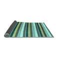 thumbnail image 2 of Ahgly Company Indoor Rectangle Abstract Light Blue Contemporary Area Rugs, 2' x 3', 2 of 4