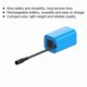 thumbnail image 2 of Rechargeable Battery 7.4V 12000mAh Reusable Battery for Fishing Bait Boat, 2 of 3