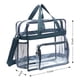 thumbnail image 3 of Viaje Transparentes, Bolsa De Almacenamiento De Cosméticos, Impermeable, Transparente, De Cuerpo Cruzado, Organizador De Artículos De Tocador De Mano Con Correa Ajustable N.° 2 Advancent HA046257-02, 3 of 6