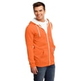 thumbnail image 4 of District Dt800 Young Mens Concert Fleece Full-Zip Hoodie, 4 of 6