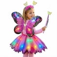thumbnail image 6 of Girls Summer Dress Fairy Dress With Magical Play Pretend Party Flowy Dresses, 6 of 6