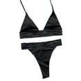 thumbnail image 5 of CEHVOM Mode Femmes Bikini Imprimé Rehausseur Rembourré Maillot de Bain Ensemble de Plage, 5 of 5