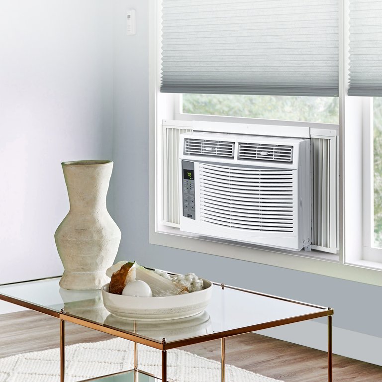 Entcook 6,000 BTU Window Air Conditioner with WiFi and ECO Mode, Smart  Remote Control Window-Mounted AC Unit - Walmart.com