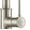 Silver, variant on KRAUS Sellette™ Single Handle Pull Down Kitchen Faucet with Dual Function Sprayhead in all-Brite™ Spot Free Stainless Steel Finish