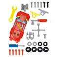 thumbnail image 1 of Just Play Hot Wheels Ready to Race Car Builder 29 piezas para que los niños personalicen su propio coche de juguete Red Kids Car, 1 of 1