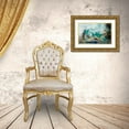 thumbnail image 3 of Bramma, Lila 32x22 Gold Ornate Wood Framed with Double Matting Museum Art Print Titled - Custom Rejoice III, 3 of 4