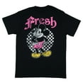 thumbnail image 5 of Disney Mickey And Friends T-Shirt Men's Fresh Checker Board Design Distressed Adult Tee, 5 of 5