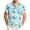Z29-Mint Green-xcmzpl big and tall camp collar tops, variant on Xcmzpl Hawaiian Print Vacation Aloha Shirt for Men Rolled-up Short Sleeve Casual Button Down Shirts Lightweight Summer Graphic Tees Pink XXXXL