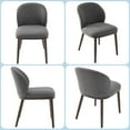 thumbnail image 5 of Dining Chairs Set of 4,Modern Upholstered Kitchen Chairs with Ergonomic Back Support,265lbs Capacity Dining Room Chairs with Wood Legs for Kitchen Dining Room Restaurant, 5 of 6