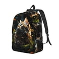 thumbnail image 6 of Easygd Realistic Style Cute Cat Canvas Backpack: Stylish, Lightweight, and Versatile with Large Capacity and Adjustable Straps –, 6 of 7