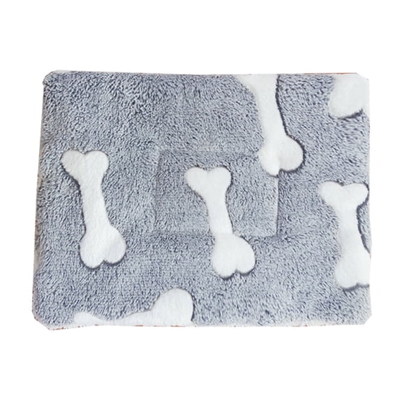 Orthopedic Foam Pet Bed - Self-Heating Comfort Mat, Super Soft Flannel for Ultimate Relaxation, Machine Washable, Ideal for Small Dogs and Cats