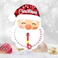 thumbnail image 4 of Billuyoard Calendario de pared de 24 días de Navidad de madera, reloj de cuenta atrás de Adviento, diseño de Papá Noel, adornos de Navidad, decoración Kits de decoración para fiestas Billuyoard HA038942-00, 4 of 6