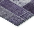 thumbnail image 4 of Addison Rugs Chantille Indoor/Outdoor Traditional Patchwork Purple Washable Runner Rug, 2'3" x 7'6", 4 of 6